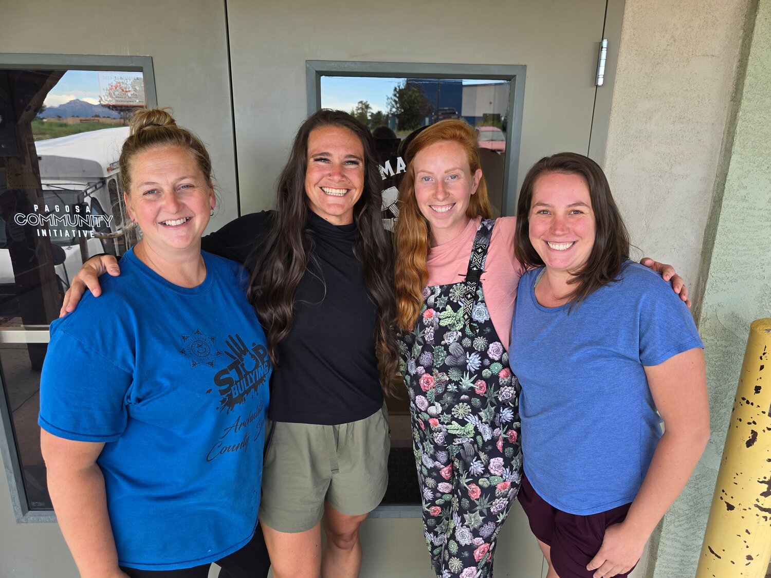 Davina Cizek, Kailey Wiggers, MorgAnne Foster and Shea Becker are the live-wire members of the Forged in Power team for the 2024 Runway for Rise fundraiser. The event is set for Oct. 5.